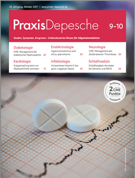 Titelseite Praxis-Depesche 9-10/2021