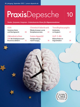 Titelseite Praxis-Depesche 10/2022